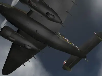 Lockheed Hudson Mk-1 3D model