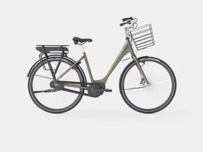 Bicycle Low-poly 3D model 3