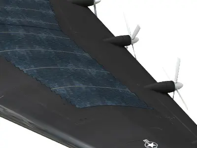 UAV Airship 3D model