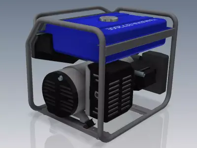 Yamaha EF7200E 3D model