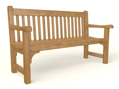 Park Bench 3D model by balamutka77