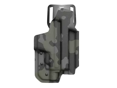 CAPACITOR - OWB Holster for Flux Defense Raider Low-poly 3D model