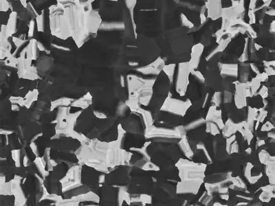 Sci Fi Green Rifle 3D model purchase