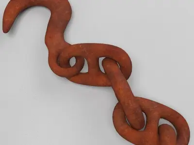 The Chain with loop 3D model
