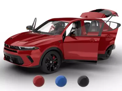 Dodge Hornet 2023 R T HQ 3d model 3D model