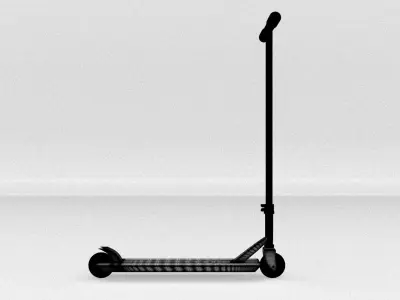 Scooters scooter Low-poly 3D model