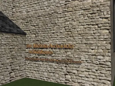 Michael Angelo Church in Krolikow 3D model