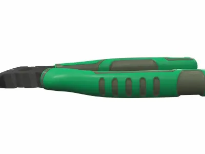 Pliers nippers colect 3D model