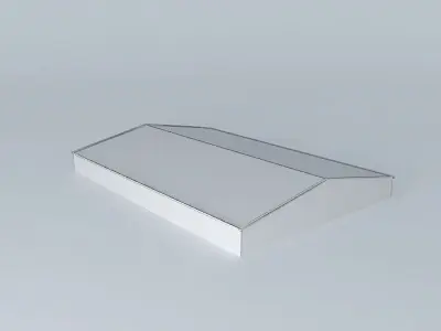 Eco Rail Building No 2 DummyOld Steam Days Free 3D model