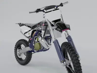 HUSQVARNA TC85 2020  3D model