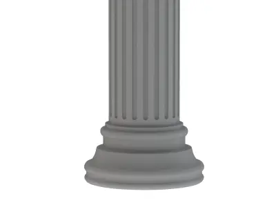 Doric Column  3D model