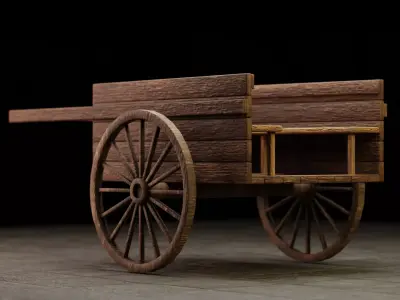 Two wheeler 3D model