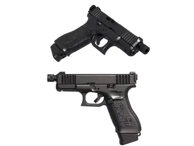 Glock 45 Hunter Edition 3D print model