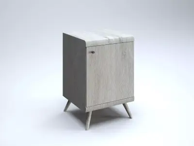 Small Cabinet Low-poly 3D model purchase