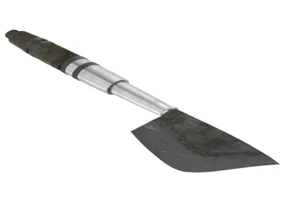 Blakas Ceremonial Knife Low-poly 3D model