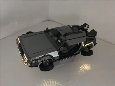 DIY DeLorean Time Machine 3D print model