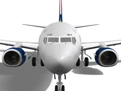 Delta Airlines Boeing 737-700w 3D model