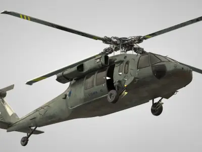 UH-60 Black Hawk 3D model buy