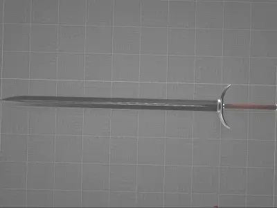 Iron Sword Free 3D model