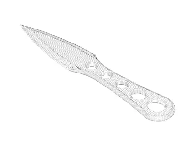Knife 03 3D model