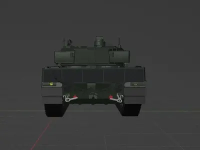 Leopard 2A5 3D model