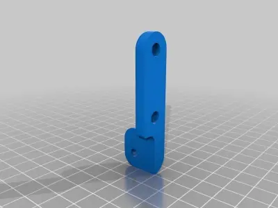 Snowstock Delta bracket for Pablos excellent RepRapDiscount L... Free 3D print model