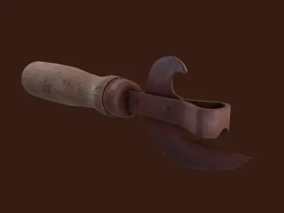 Can opener Low-poly 3D model purchase
