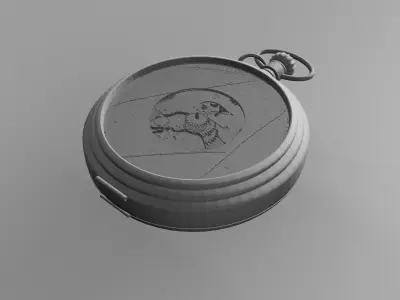 Pocket Watch 3D model