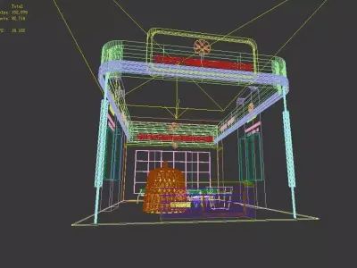 Exhibition - Area - 6X9-3DMAX2011-06 3D model