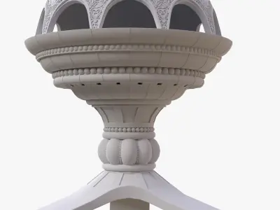 Al Riyam Incense Burner 3D model