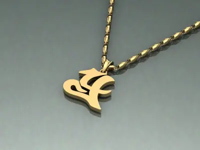 Pendant Y-y1 3D print model