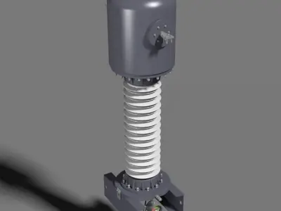 Current transformer 3D model