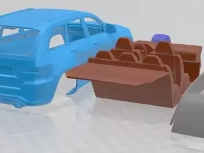 Jeep Grand Cherokee SRT8 2012 Printable Car 3D print model