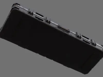 Military Case 2C Low-poly 3D model