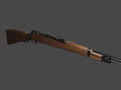 KAR98K  LOW POLY Low-poly 3D model