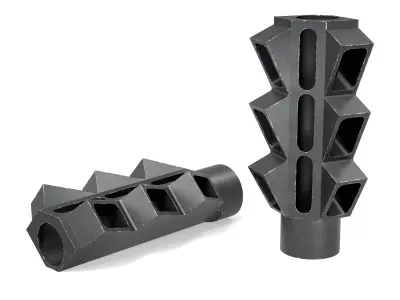 V6 MUZZLE BRAKE Low-poly 3D model purchase