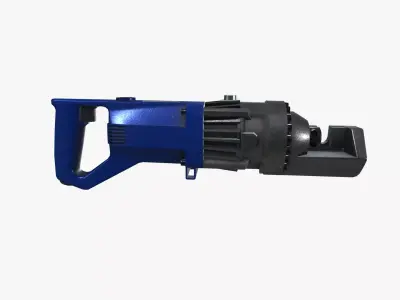 Rebar Cutter Cordless Low-poly 3D model