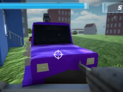 Low Poly Car SUV Free low-poly 3D model