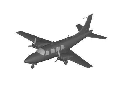 Piper Aerostar 3D model buy