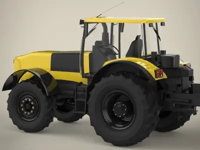 Tractor 3D model