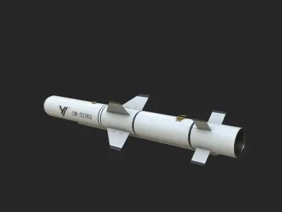 CM502KG CM-502KG Anti tank missile Low-poly 3D model