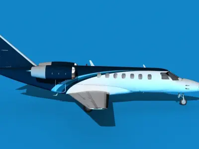 Cessna C528 Citation CJ3 V09 3D model
