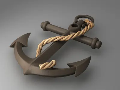 Anchor 3D model