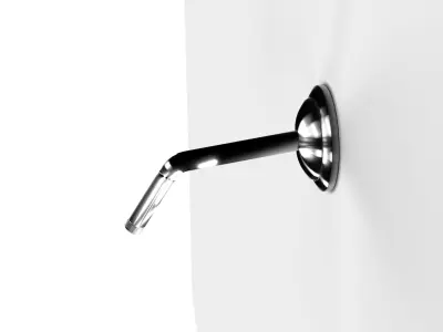 Shower tube 3D model