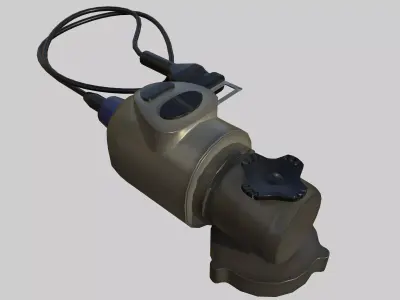 3 Chip Camera Low-poly 3D model