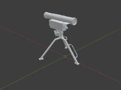 9M133 Kornet Free 3D model