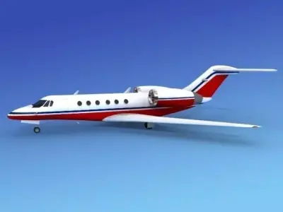 Cessna Citation X V11 3D model