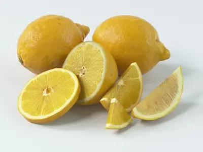  Realistic Citrus Fruits Collection 