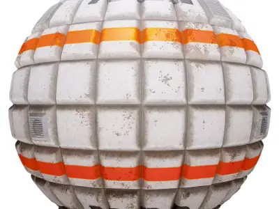 PBR Seamless Sci-Fi Texture 12 Low-poly 3D model