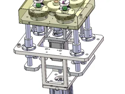 Horn combination automatic dispensing machine 3D model